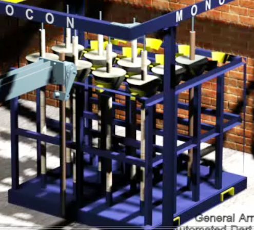 Monocon dart storage cassette 1